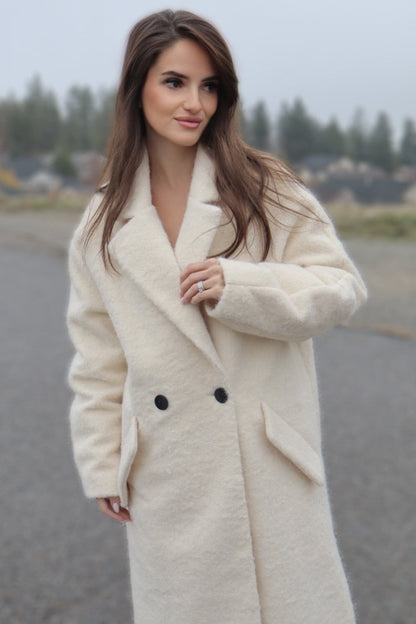 Ivory Oversized Coat