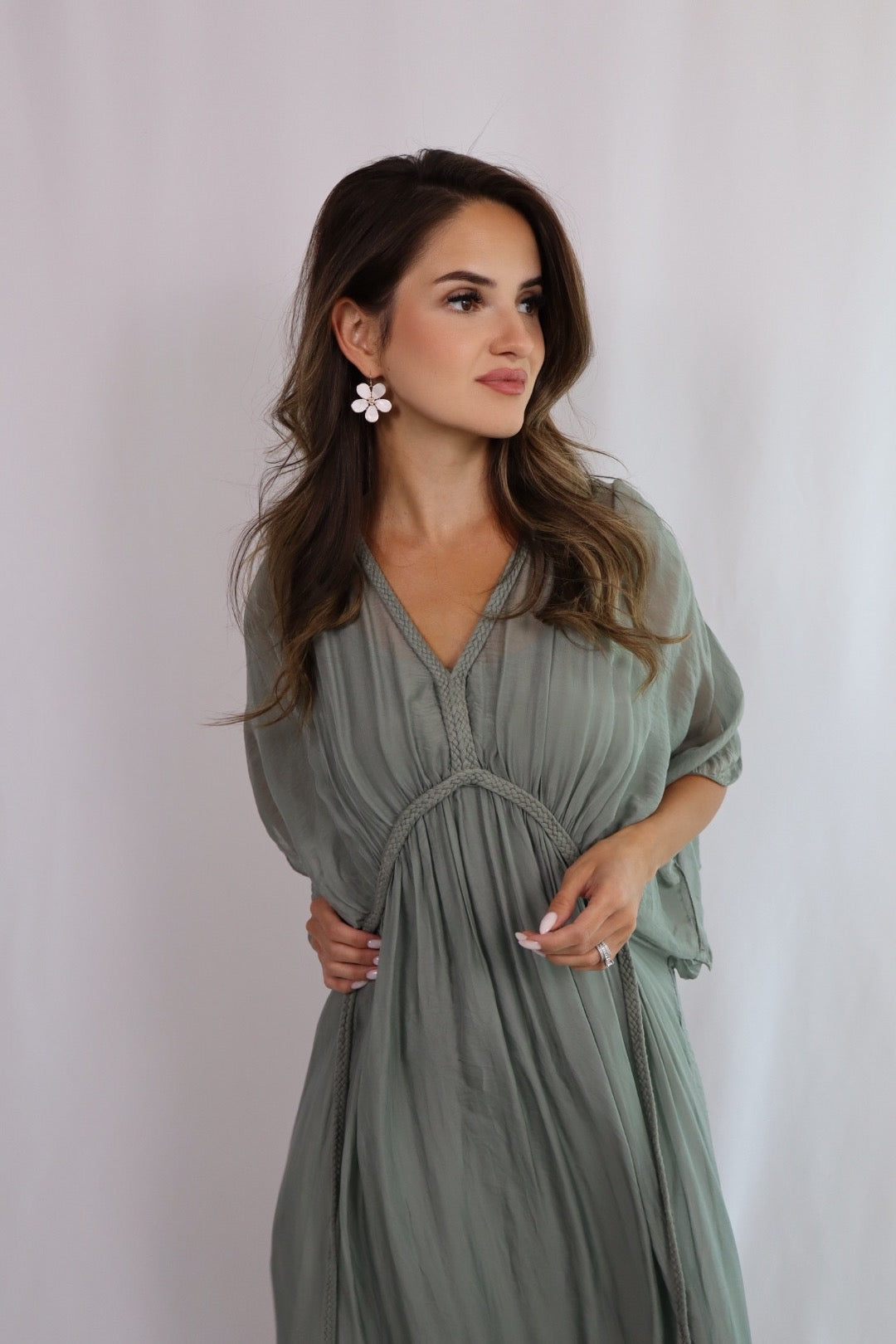 Olive Maxi Dress