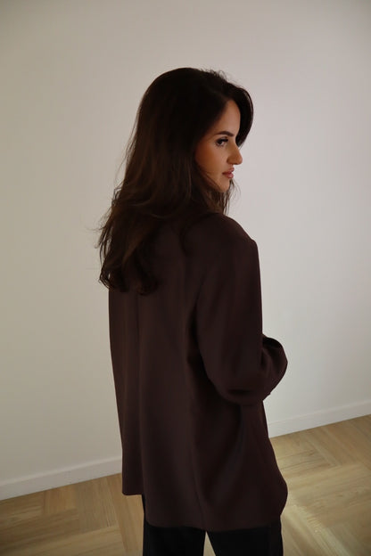 Chocolate Pin Blazer