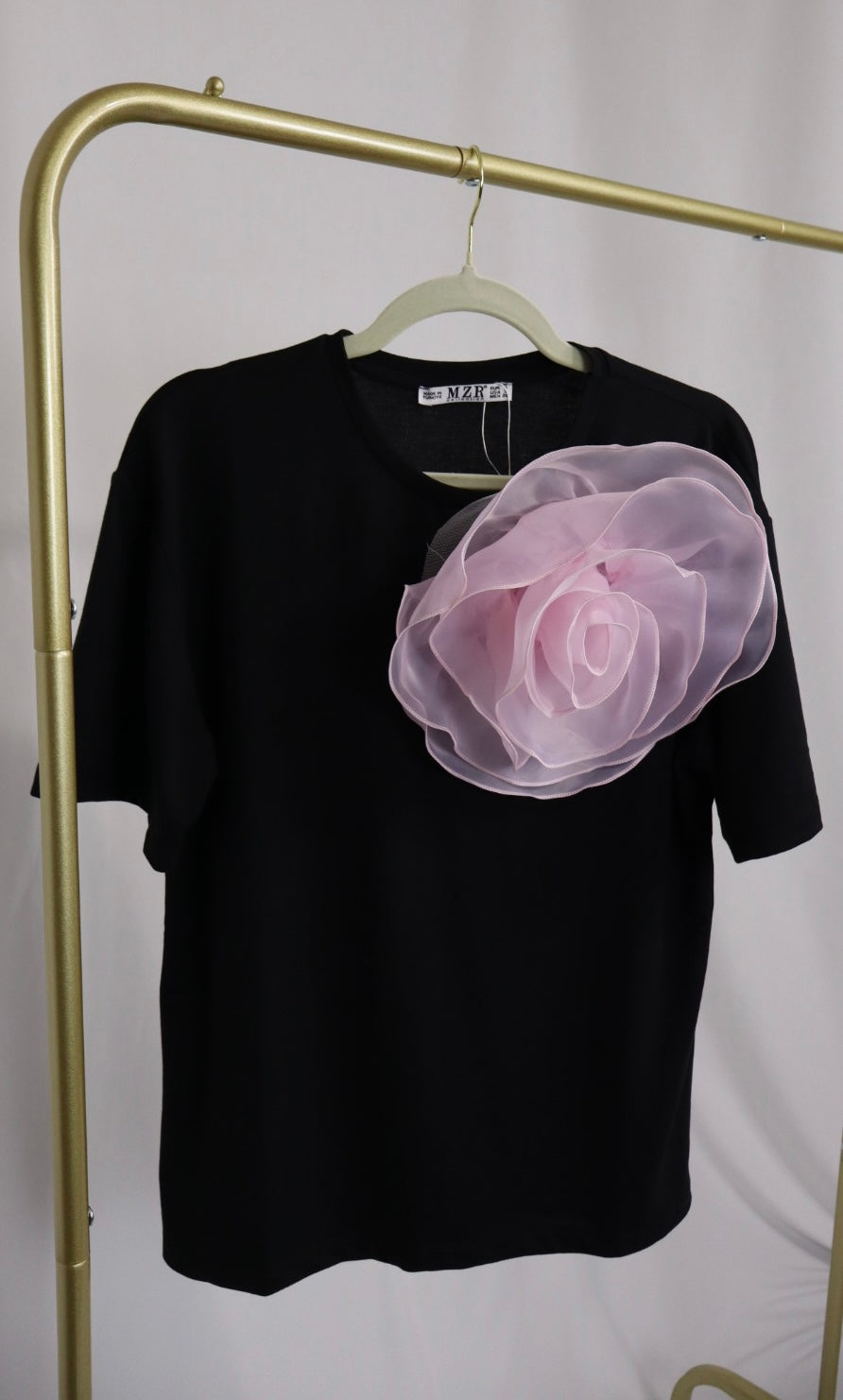 3D Flower T-Shirt