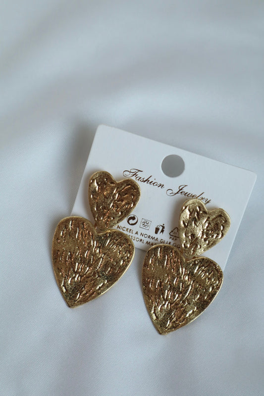 heart earrings