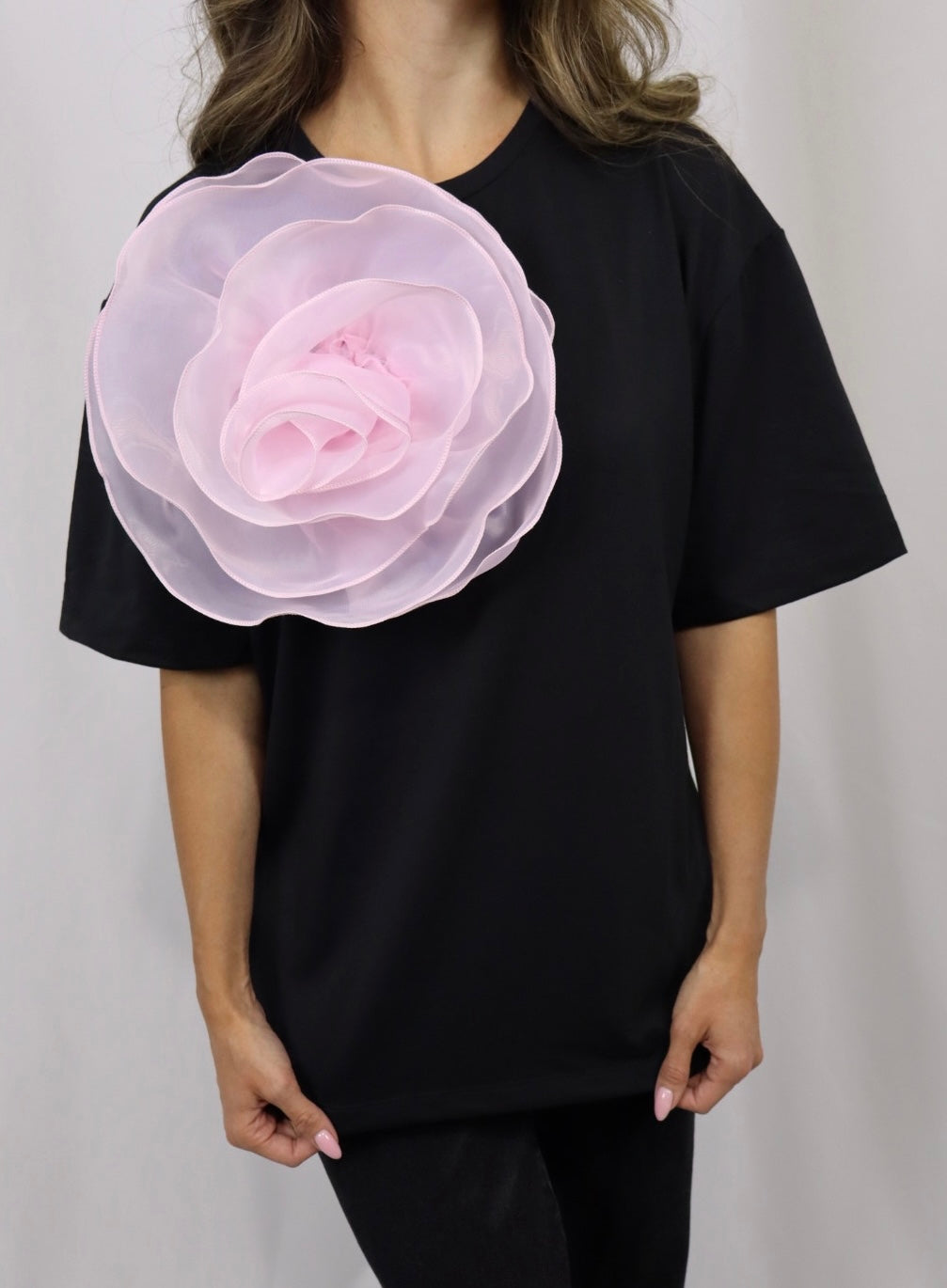 3D Flower T-Shirt